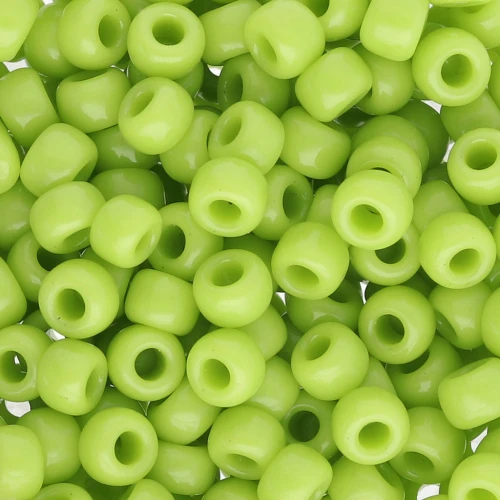 Seed beads Miyuki 6/0 416 - Opaque Chartreuse x8g