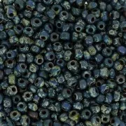 Miyuki Seed beads Duracoat 11/0 4516 - Opaque Dark Teal Picasso x8g