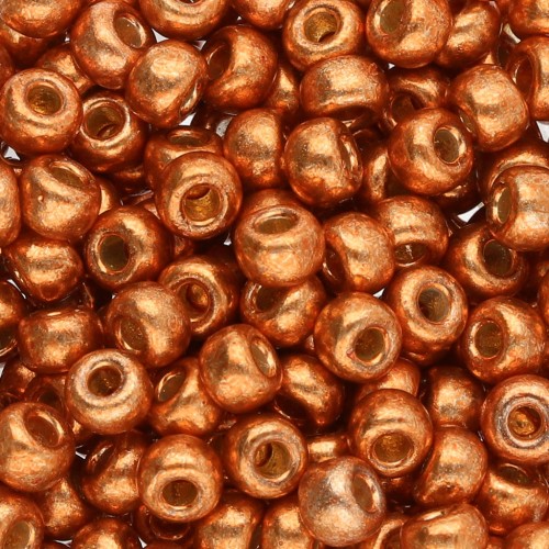 Seed beads Miyuki Duracoat 6/0 4207 - Galvanized Pink Blush x8g