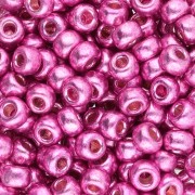 Seed beads Miyuki Duracoat 6/0 4210 - Galvanized Hot Pink x8g
