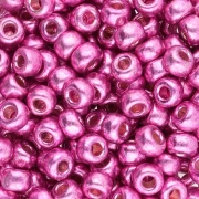 Seed beads Miyuki Duracoat 6/0 4210 - Galvanized Hot Pink x8g