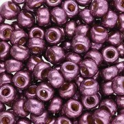 Seed beads Miyuki Duracoat 6/0 4220 - Galvanized Eggplant x8g|raw }}