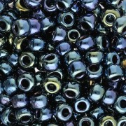 Seed beads Miyuki 6/0 456 - Gunmetal Iris x8g