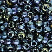 Seed beads Miyuki 6/0 456 - Gunmetal Iris x8g