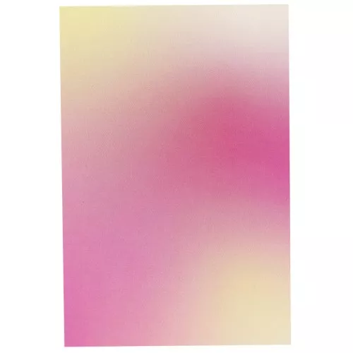 9x6cm Jewelry cards - Gradient Pink - Dark Pink - Yellow x20