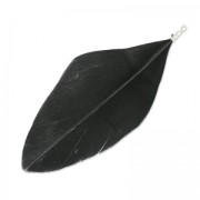 Feather 90 mm black/rhodium x1