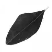 Feather 90 mm black/rhodium x1