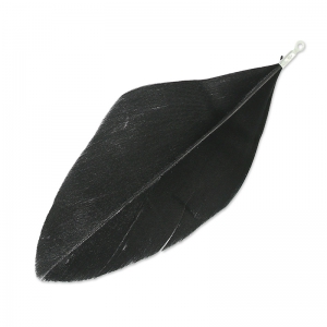 Feather 90 mm black/rhodium x1