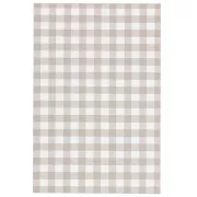 Vichy - Cartes à bijoux 9x6 cm - Motif vichy - Sable - Blanc x20 Cartes à bijoux 9x6 cm - Motif vichy - Sable - Blanc x20