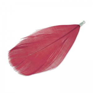 Feather 90 mm Red/rhodium x1
