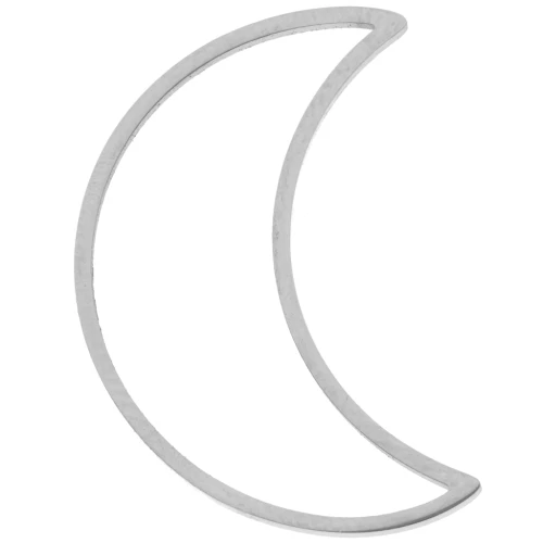Moon mounting ring 25x17 mm - 304 stainless steel x1