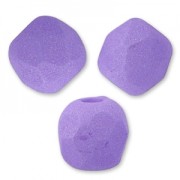Facets 3 mm Alabaster Saturated Purple x50