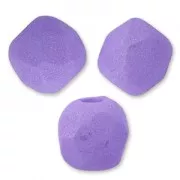 Facets 3 mm Alabaster Saturated Purple x50