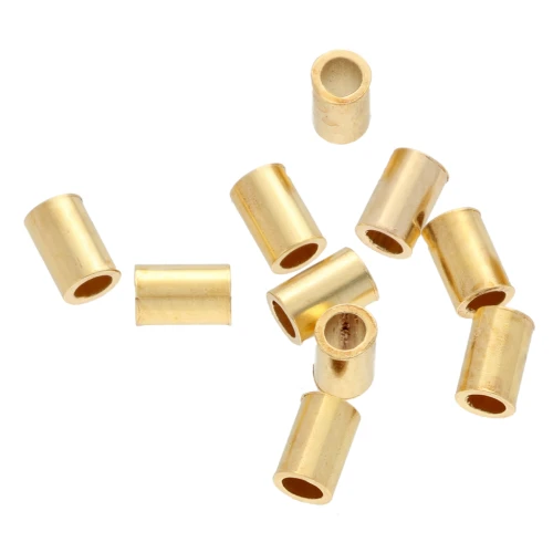 Crush tubes 3x2 mm - Gold Filled x30