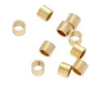 Crush tubes 2x2.5 mm - Gold Filled x30