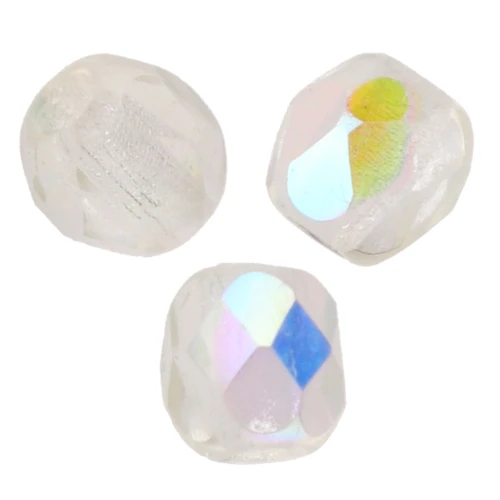 Facets 3 mm Transparent Jonquil AB x50
