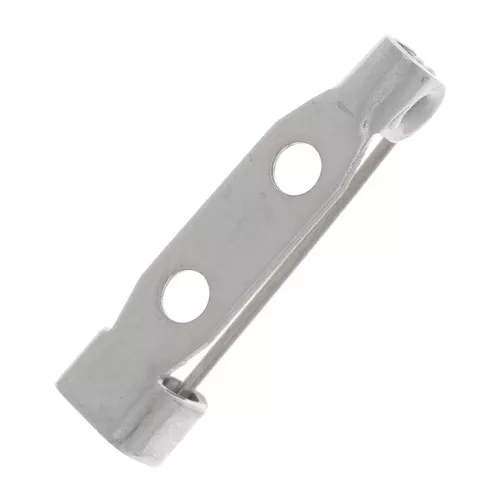 Brooch 19mm in stainless steel x1
