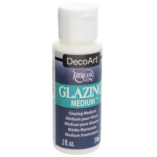 Medium for multi-surface acrylic paint - DecoArt Americana - Glazing x59ml