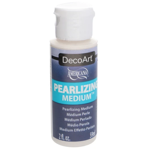 Medium for multi-surface acrylic paint - DecoArt Americana - Pearlescent x59ml