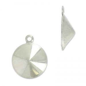 Stick-on setting 1122 8mm 1 loop in stainless steel