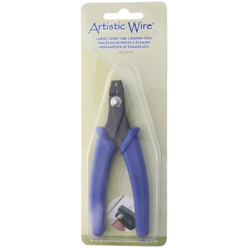 Crush tip pliers 13 cm - Blue x1