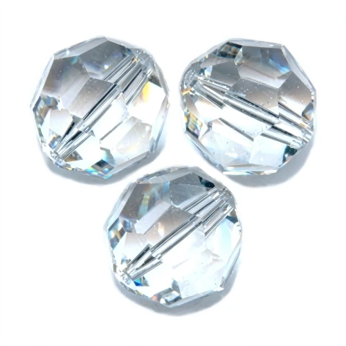 Round beads PureCrystal 5000 6 mm - Crystal x6