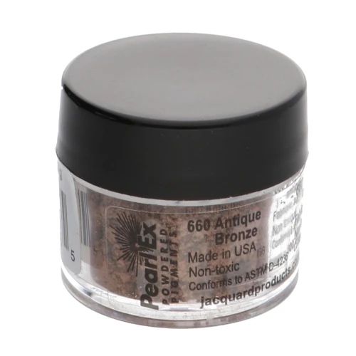 Pearl Ex mica powder for polymer clay - Antique Bronze n°660 x3g