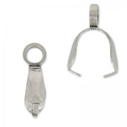 Pendant holders 13.5mm Stainless Steel 304L x5|raw }}
