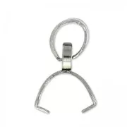 Pendant holders 14mm 201 Stainless Steel x5