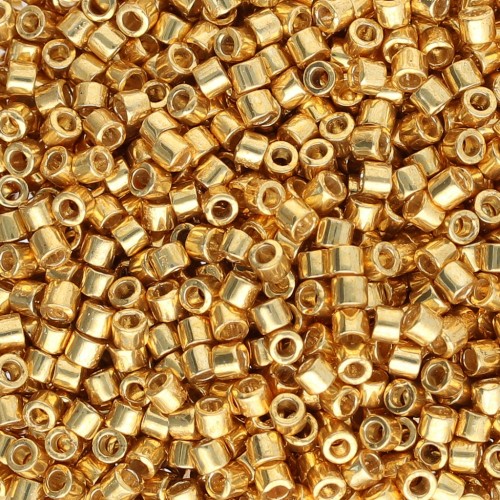 Miyuki Delica Duracoat 10/0 DBM1832 - Galvanized Gold, 100 g