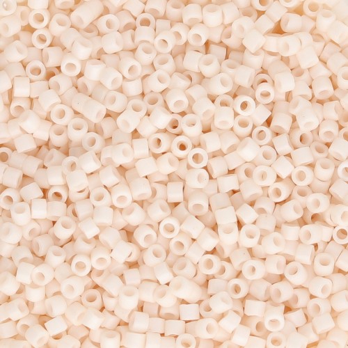 Miyuki Delica 11/0 DB1490 - Opaque Bisque White 100g pack