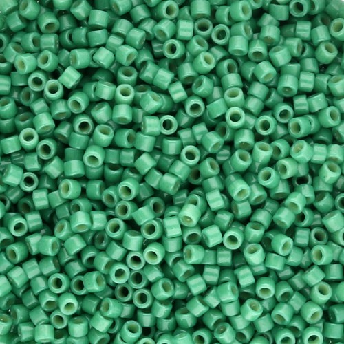 Miyuki Delica Duracoat 11/0 DB2127 - Opaque Dyed Spruce 100g pack