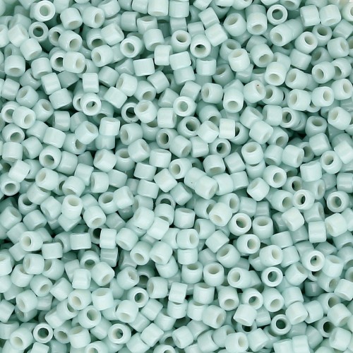 Miyuki Delica Duracoat 11/0 DB2356 - Opaque Dyed Pale Turquoise 100g pack