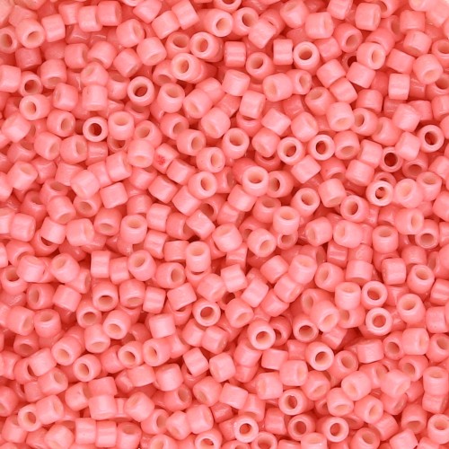 Miyuki Delica Duracoat 11/0 DB2115 - Opaque Guava 100g pack