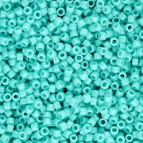Miyuki Delica Duracoat 11/0 DB2130 - Opaque Underwater Blue 100g pack