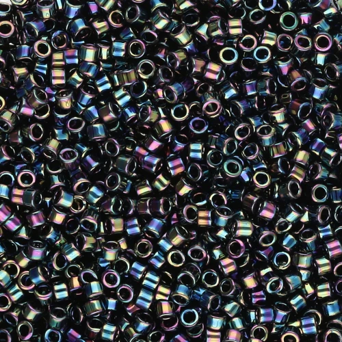 Miyuki Delica 11/0 DB0005 - Variegated Blue Iris Metallic x 100 g