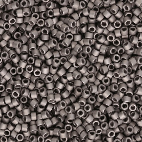 Miyuki Delica 11/0 DB0321 - Mat Nickel Plated 50g pack