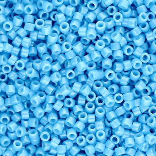Miyuki Delica 11/0 DB0659 - Dyed Opaque Dark Turquoise x 100 g