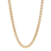 Palm Tree Necklace 5 mm - Fine gold plated x46cm