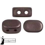 Lipsi® glass beads by Puca® 4x6 mm - Metal Shine Plum x10g|raw }}