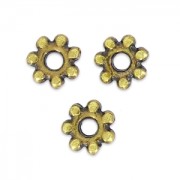 Metal spacer beads 5 mm bronze x10|raw }}