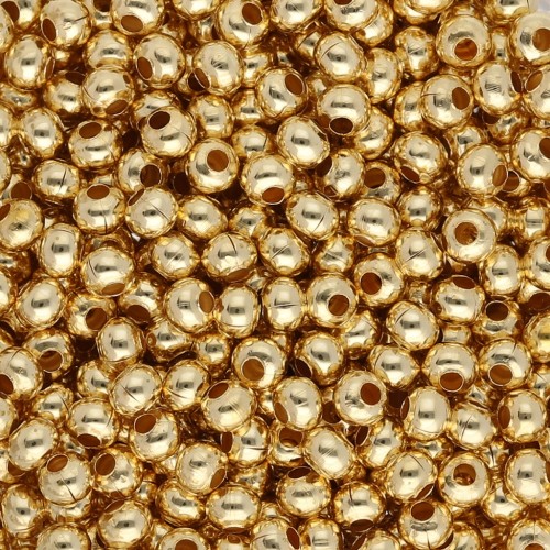 Metal Seed beads 8/0 - Gold x10g