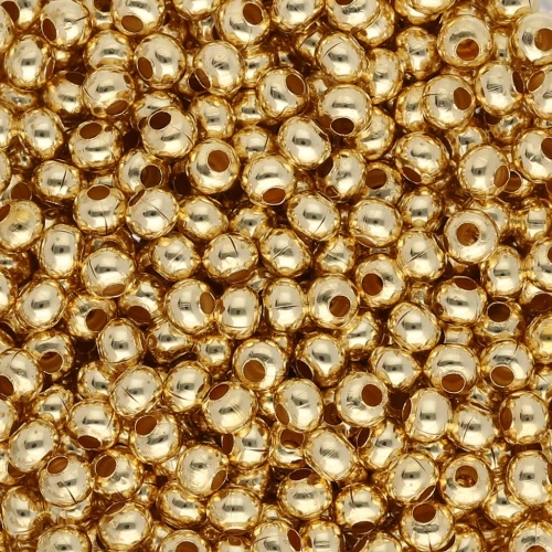 Metal Seed beads 8/0 - Gold x10g