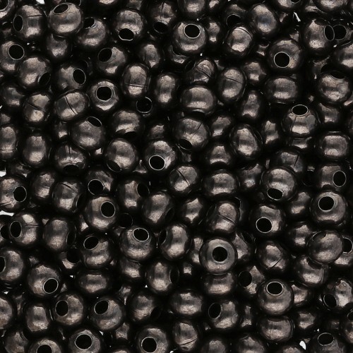 Metal Seed beads 8/0 - Gunmetal x10g