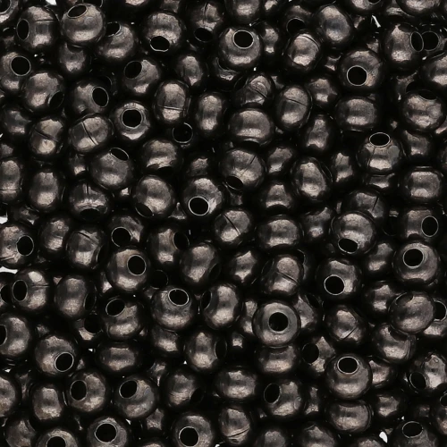 Metal Seed beads 8/0 - Gunmetal x10g