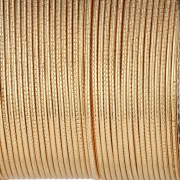 Textured half-round copper wire 0.81 mm semi hard - Gold anti-tarnish x13.7m