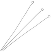 Round Head Nails 70x0.7 mm - Silver x10