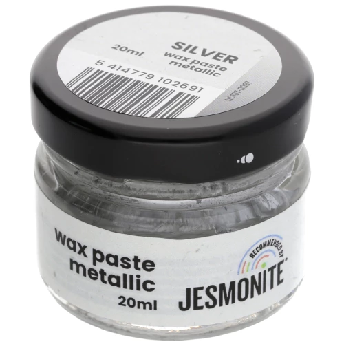 Metallic wax clay - Jesmonite - Silver x20ml