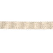 Mokuba 9 mm metallic ribbon - Light Gold golden thread x50cm|raw }}