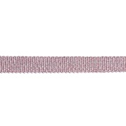 Mokuba metallic ribbon 9 mm - Violet silver thread x50cm